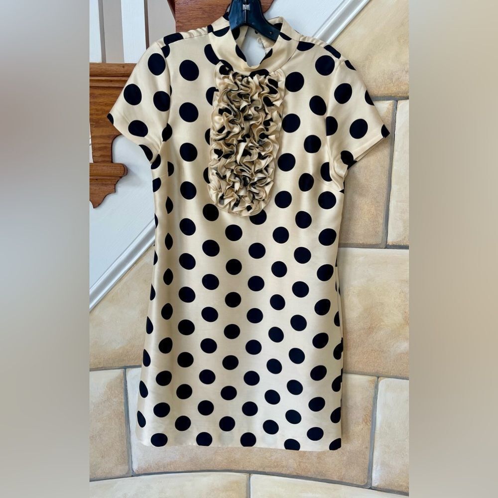 Kate Spade size 4 silk shift mini dress.